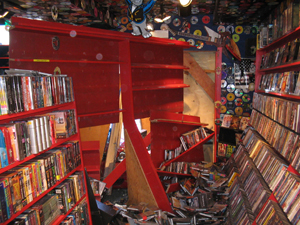 The interior was destroyed unfortunately.