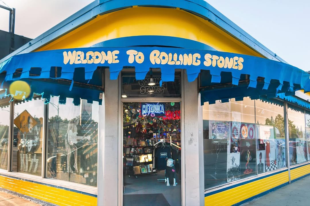 Rolling Stones storefront