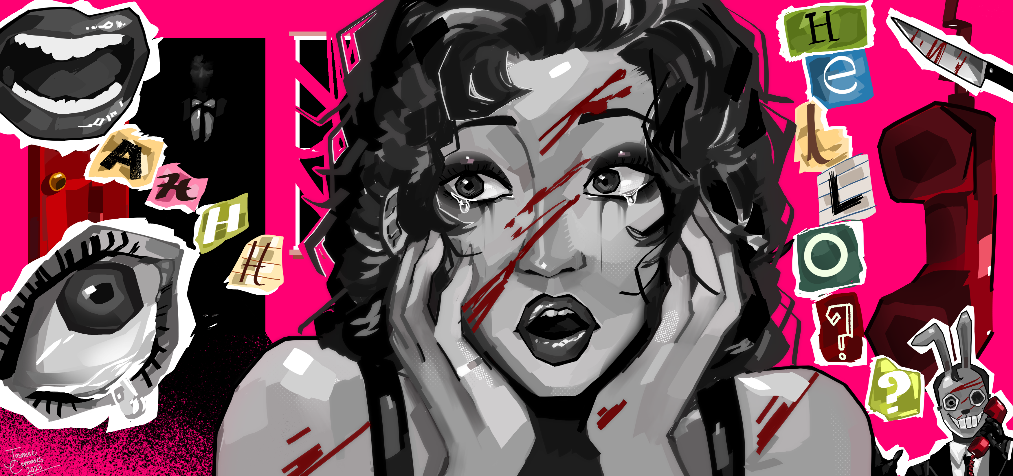 The Man Behind the Red Door